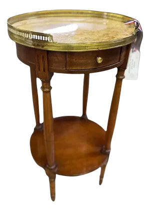Antique French Style Marble Topped Stand
