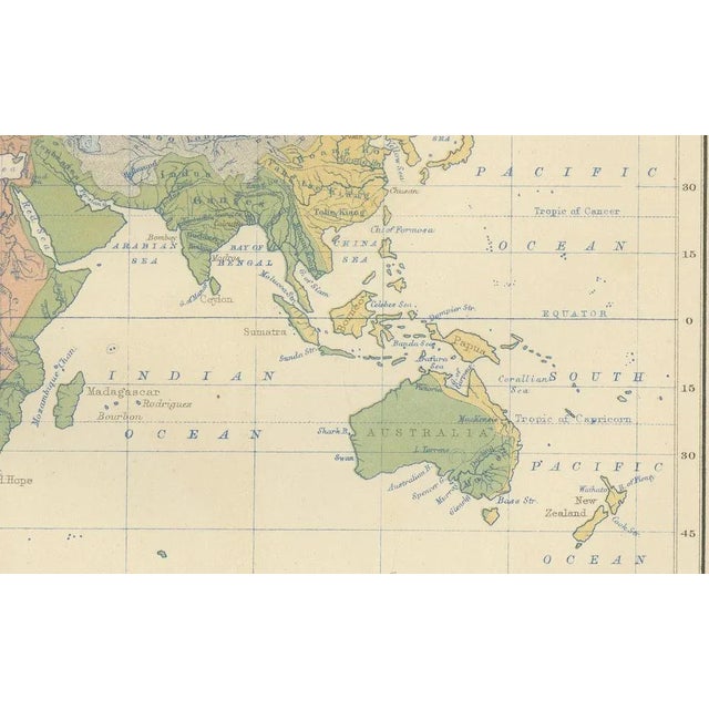 River Systems Map of the World by A.K. Johnston, 1856 For Sale - Image 3 of 10