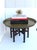 Mid 20th Century Moroccan Tray Table Brass Moorish, Circa Mid-20th Century For Sale - Image 5 of 9