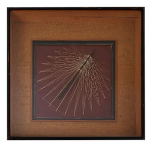 Vintage String Art Wall Hanging Sculpture, 1970s