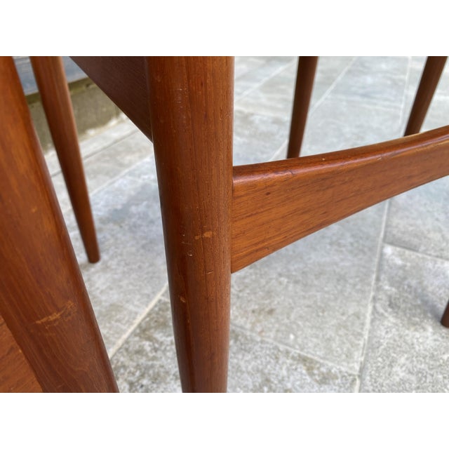 Scandinavian Chairs by Johannes Andersen for Vamø, 1960s, Set of 4 For Sale - Image 11 of 18