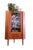 Danish Corner Display Cabinet in Teak by Gunni Oman for Omann Jun, 1960s For Sale - Image 9 of 10