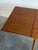 Solid Teak Extendable Dining Table With Leaves Danish Mid-Century Modern 1960s For Sale - Image 4 of 10