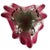 Mid 20th Century Vintage Bohemian Glass Pink and Green Glass Bowl by Josef Hospodka for Chřibská, 1960s For Sale - Image 5 of 6