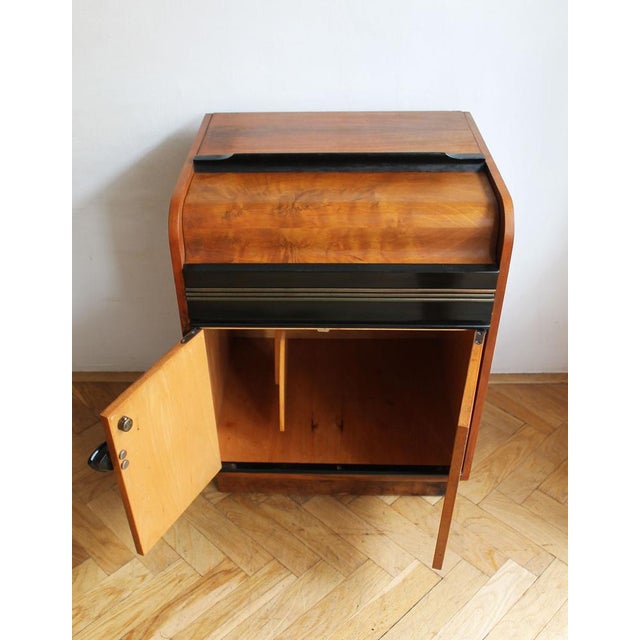 Vintage Wooden Cabinet, 1950s For Sale - Image 12 of 16