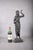 Egyptian Revival Female Figure in Patinated Metal, 1920s For Sale - Image 4 of 15