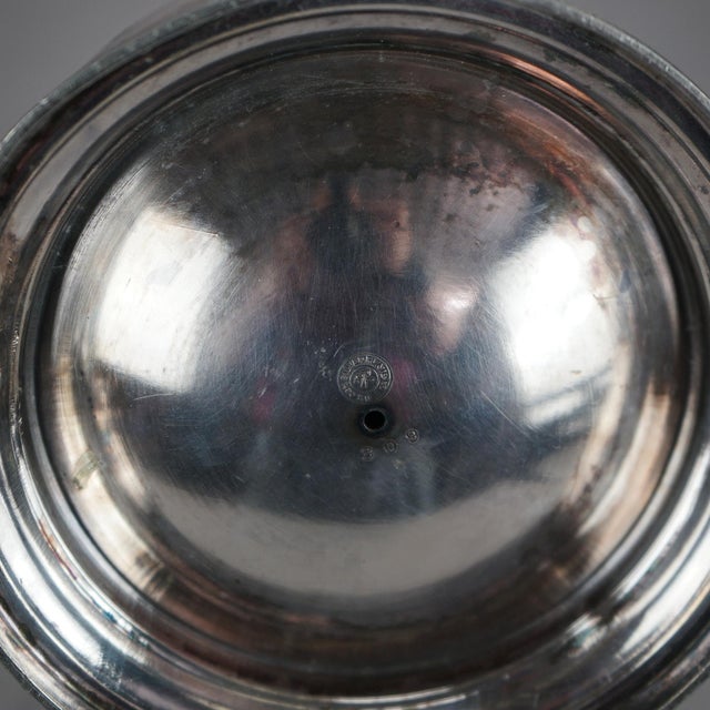 Silver Antique Figural Silver Plated Pitcher, Circa 1890 For Sale - Image 8 of 9