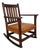 Antique Arts & Crafts Quartersawn Oak Rocking Chair For Sale