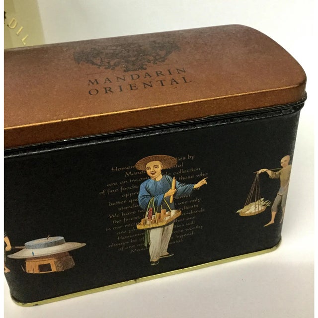 Red Vintage Tin Tea Canisters - Set of 3 For Sale - Image 8 of 11