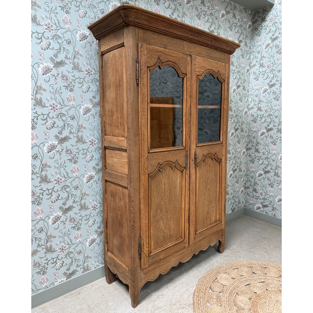 Norman Glass-Fronted Wardrobe For Sale - Image 4 of 14