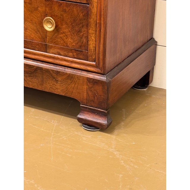 French 19th Century Louis Philippe Chest With Marble For Sale - Image 3 of 14