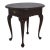 Stickley 1 Drawer Oval Mahogany Lamp Table For Sale