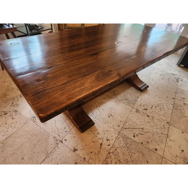 American 1990s Ralph Lauren Vintage Distressed Table For Sale - Image 3 of 16