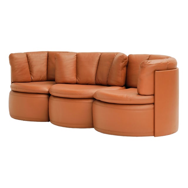 Vintage DS 800 Modular Sofa from de Sede, 1980s, Set of 3 For Sale