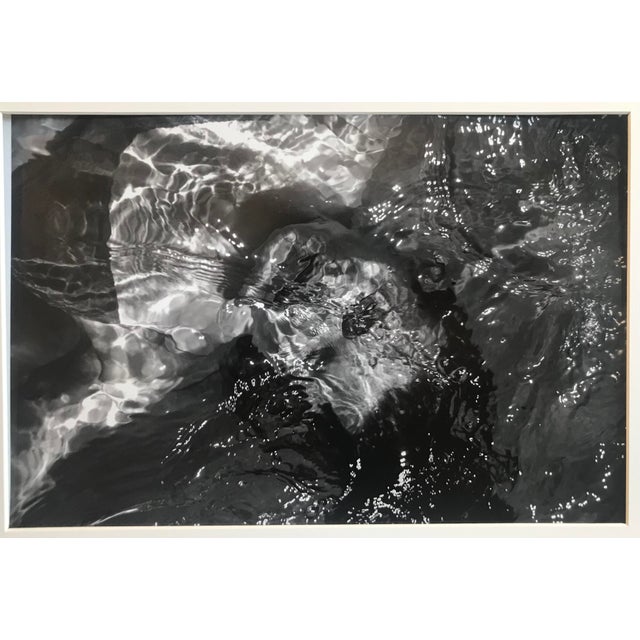 Figurative "Woman Underwater" Contemporary Abstract Figurative Black and White Photograph For Sale - Image 3 of 3
