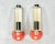 Metal Roller Sconces by Josef Hurka for Napako, 1960s, Set of 2 For Sale - Image 7 of 9