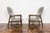 Gray Set of GFM-64 High Back Armchairs by Edmund Homa for Gfm, 1960s For Sale - Image 8 of 14
