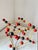 Vintage carbon dioxide molecular model made in the 1950s in the Czech Republic. Constructed from painted bakelite balls...