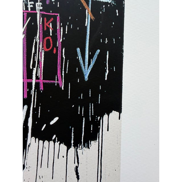 Paper Jean Michel Basquiat (1960-1988), Museum Security (Broadway Meltdown), 1983, Copyright Estate of Jean Michel Basquiat, Licensed by Artestar Ny For Sale - Image 7 of 13