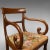 Brown 1830s Antique Regency English Scroll Arm Chair For Sale - Image 8 of 13