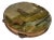 Antique Folk Art Hand Painted Scenic Tambourine For Sale
