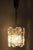 Wonderful vintage pendant light by franken kalmar kg with 5 beautiful glass shades which lookalike icicles. Germany,...
