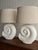 Vintage Postmodern Plaster Seashell Table Lamps, Pair For Sale In Greensboro - Image 6 of 14