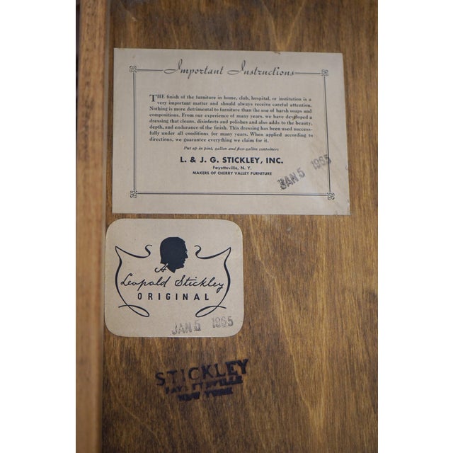 Pair of Stickley Cherry Valley End Tables For Sale - Image 18 of 18