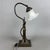 Liberty Table Lamp in Brass and Opaline Glass For Sale - Image 3 of 11