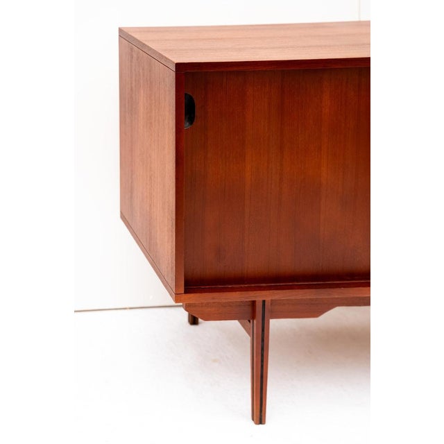 Scandinavian Sideboard in Teak, 1960s For Sale - Image 3 of 18