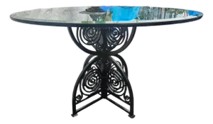 Biscayne Cigarette Table Attributed to William Switzer