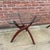 Forest Wilson Pair of Mid Century Modern Forest Wilson Walnut and Glass Side Tables For Sale - Image 4 of 11