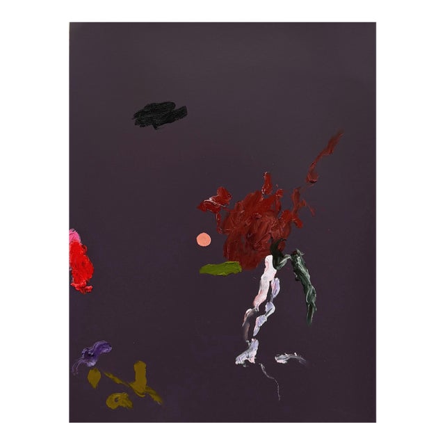 Ak Hardeman - Original Painting on Paper - Courageous No. 2 For Sale