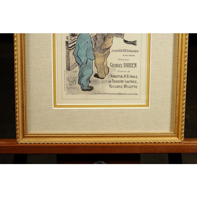 L’Escarmouche | Late 19th Century Henri-Gabriel Ibels Periodical Print For Sale - Image 4 of 6