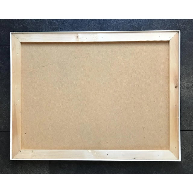 Giametta Narguilé, pipes et cigarettes, 1980, Oil on Wood For Sale - Image 8 of 9