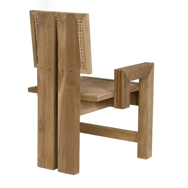 Not Yet Made - Made To Order Fatima Chair, Teak For Sale - Image 5 of 6