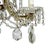 Mid-Century Italian 10-Arm Crystal Chandelier With Turkish Teardrop Prisms, c.1950s For Sale - Image 14 of 15