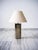 Vintage Tall Mirrored Table Lamp, 1980 For Sale - Image 6 of 8