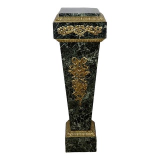 19th Century Louis XVI Style Marble Column For Sale