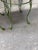 Gold A Pair of Vintage Mid-Century Modern Wrought Iron Bench / Foot Stools. Circa 1960s For Sale - Image 8 of 18