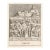 Antique Italian Sarcophagus Engraving For Sale