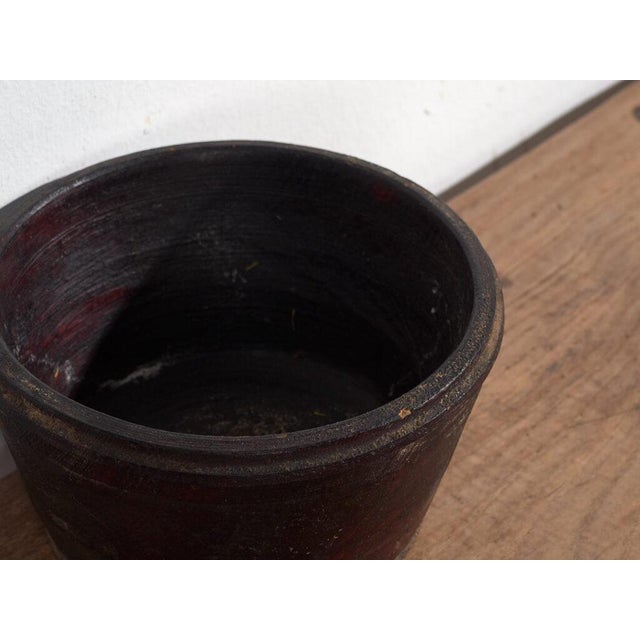 Antique Tibetan Wooden Bowl For Sale - Image 4 of 6