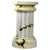 Handmade Column Vase in Satin Black Marquina Marble by Fiammetta V. For Sale - Image 9 of 18