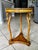 Italian Empire Style Burl Wood Swan Motif Side Table Gueridon For Sale - Image 9 of 18
