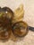 Mid 20th Century Amber Murano Style Glass Grape Cluster For Sale - Image 5 of 8