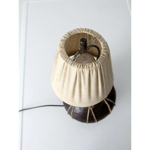 Ceramic Vintage Table Lamp From Tarahumera Tr For Sale - Image 7 of 12