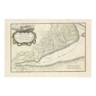 Antique Map of Sinai and Gulf of Suez by Niebuhr, Arabia, 1774 For Sale