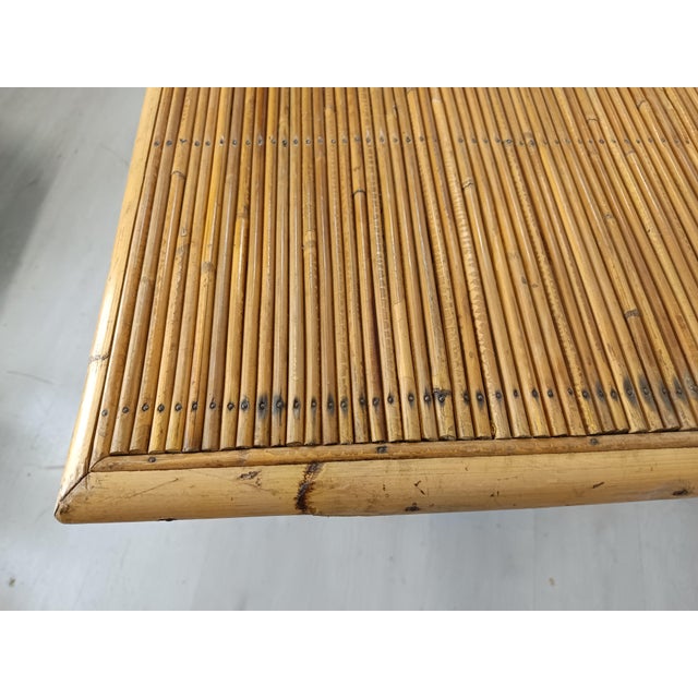Vintage Rattan Table, 1950s For Sale - Image 18 of 18