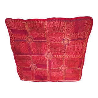 Antique Hand Stitched Tapestry Panel For Sale