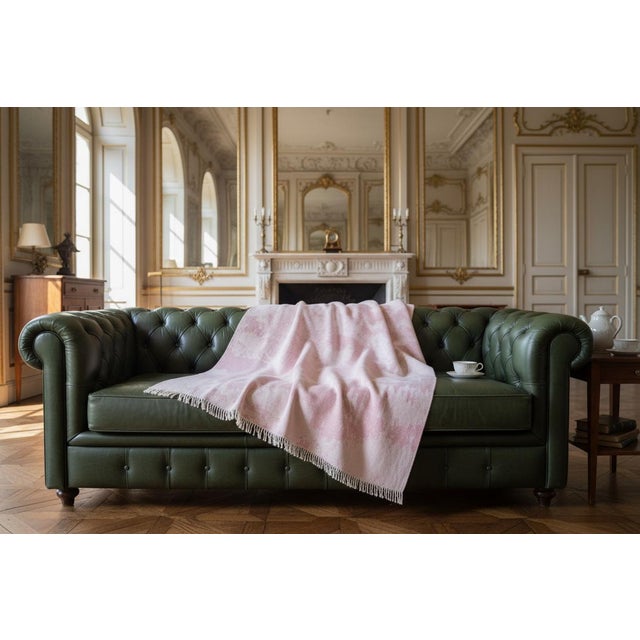 Contemporary Jacquard Plaid with Stucco by Villa Como For Sale - Image 3 of 4